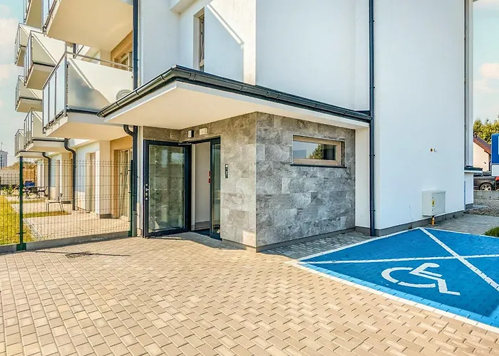 Przestronny W Jastrzebiej Gorze Z Parkingiem, Biurkiem I Balkonem By Renters 公寓 Jastrzębia Góra